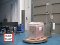Video semi-automatic turntable stretch wrapper or pallet wrapper model 200