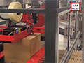 Vídeo encajadora o empacadora case packer automática modelo BPP800