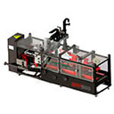 Automatic case packer or case packing machine model BPP500