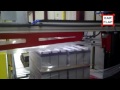 Video filmeuse ou banderoleuse de palettes automatique à plateau tournant modèle TRM1500